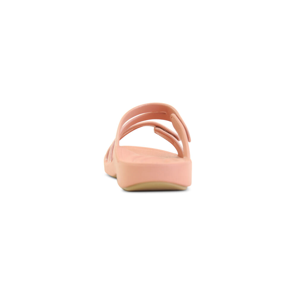 Aetrex Women's Janey Sport Water-Friendly Sandals - Pink | USA EP9N6C7